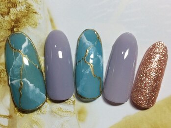 ネイルサロン リリオ(Nail Salon Ririo)/アースカラーネイル