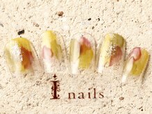 アイネイルズ 町田店(I nails)/つや感塗りかけニュアンス6480円