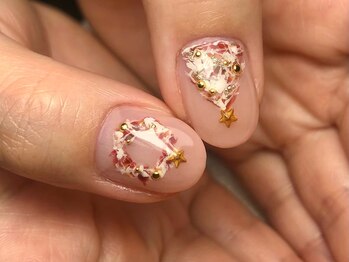 オーラリー ネイル アート メゾン(ORRERY nail art maison)/ハンド / クリスマスツイード