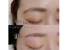 アイブロウ バー(eyeblow bar)/立体美眉ケアビフォーアフター