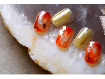 テフテフ バイ ドットエム 広尾(tef tef by.M)/パラジェル　ニュアンス