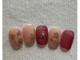 10月限定夏ネイル6800