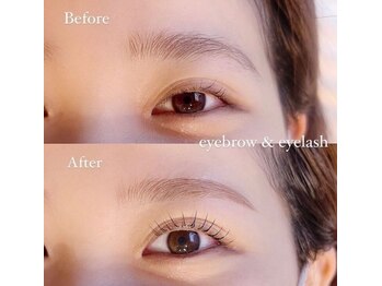 アンフルール 神戸三宮店(Une fleur)/【ラッシュリフト&アイブロウ】