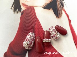 【ツイードネイル】