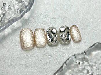 《パラジェル・フィルイン・マグネット》Nail Salon Raize都島駅前店【Hawaii館】/12月プティマンスリー【5200】