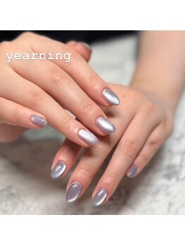 ヤーニング(yearning)の写真/派手に出来ないオフィスワーカー必見!手元を綺麗に魅せる上品ネイルで毎日を輝かせませんか?★
