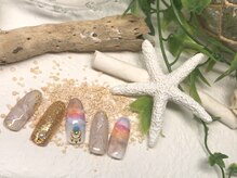 ネイルサロン&スクール ジーナ(GINA)/カラフルタイダイね夏感！