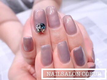 クール(Coeur)/ワンカラー＆ビジュー￥8250