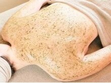 ラメールブルー(La Mer Bleue)/２Bハーブピーリング背中の様子