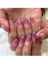 グリーディ(greedy)/グラデーション×ラメ