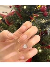 エムスラッシュ 横浜元町店(M.SLASH)/パラジェル　クリスマスネイル