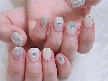 トイロ 西院店(TOIRO)/《韓国風》オーロラネイル