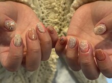 ファンクションネイルズ 表参道 原宿(FUNCTION NAILS)/パール/リボン