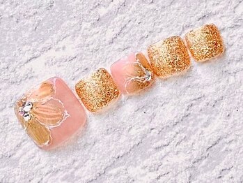 ネイルサロン ドルチェネイル 柏店(Dolce.Nail)/フットデザインコース☆足湯付き