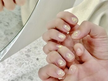 シ ベル 江坂店(Ci belle)の写真/ワンカラー/定額シンプルコース/ラメグラデから選べる♪【オフ無しの方限定】選べるシンプルデザイン¥3980