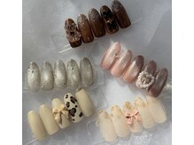 毎月変わる定額デザインが豊富◎次回予約でずっとオフ無料♪