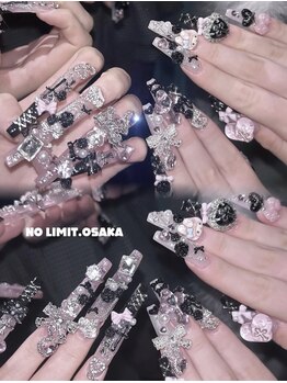 ノーリミットオオサカ 心斎橋(NOLIMIT.OSAKA)/持ち込み/長さだし/つけ放題