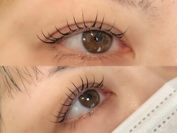 ジュジュ(joujou)の写真/【パリジェンヌラッシュリフト導入】まつげを根元から立ち上げ、長さを生かしてナチュラル美人なお目元に◎