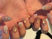 ダリア(Dahlia)/キルティング×ツイード