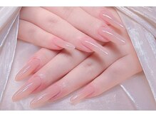 スリー リア ネイル 心斎橋(3-Leah Nail)/チップ長さ出ワンカラー