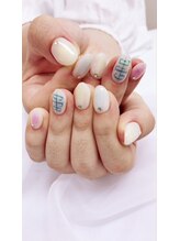 ネイルサロンアンドジュエリー アリュール(ALLURE)/ふんわりチークネイル♪