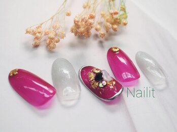 ネイリット 銀座(Nailit)/クリアネイル ¥9780【¥01758】