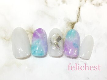フェリーチェスト(felichest)/紫陽花カラー¥6,900
