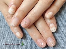 スエルテ ネイルサロン 北千住店/もけもけチェックネイル　¥8000