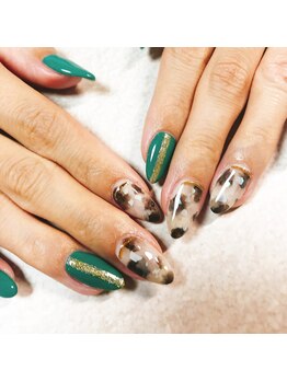 ブーケラテ(bouquet latte)/ホワイトべっ甲