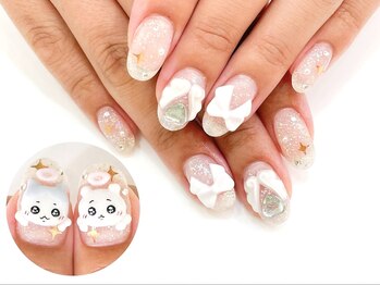 ネイルコレクション ピンク(Nail Collection Pink)/キャラ3D★ちいかわ・ハチワレ