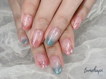 ツメハピ(tumehapi)/ラメグラデーション