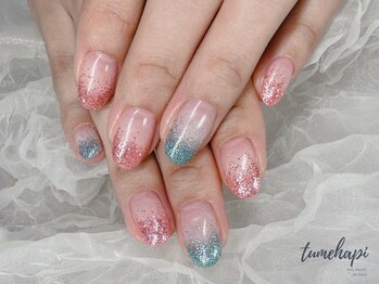 ツメハピ(tumehapi)/ラメグラデーション