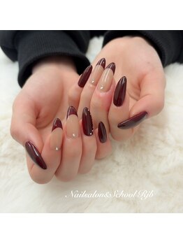 ネイルサロン アンド スクール アールジェイビー(Nailsalon&School Rjb)/フレンチネイル