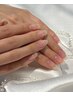 【ハンド】美爪育成◎ネイルケア＋クリアジェルor爪磨き￥3500