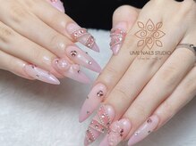 ウメネイルスタジオ(UME NAIL STUDIO)/題長さだしやり放題×つけ放