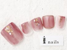 アイネイルズ 新宿店(I nails)/奥行きティント