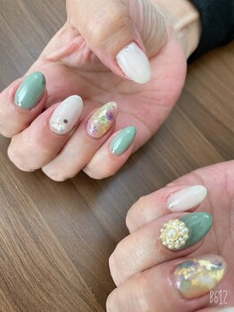 フェリーク ネイル(Feerique Nail)/グリーンカラーネイル