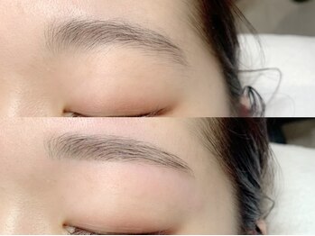 コム 草加マルイ店(com by neolive)/【平行眉毛】美眉wax脱毛