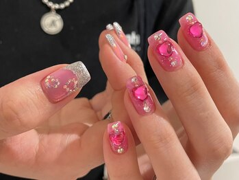 シェリーラメール 新宿店(cherie la mer)/ピンクネイル