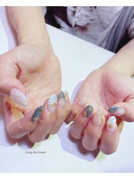 ミップチップ クップドクール アルム(mipccip×Coup de Coeur×Areum)/持ち込みdesign ¥9200