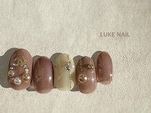 ルークネイル 恵比寿店(LUKE NAIL)/クリスマスリースマグネット　冬