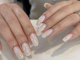 ホワイトオーロラワンカラー