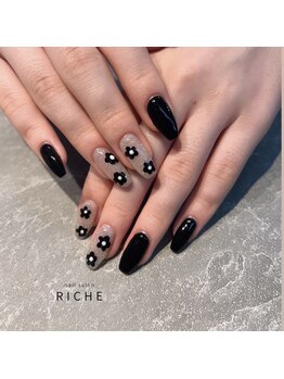 リッシュ(RICHE)/手書き感フラワーね