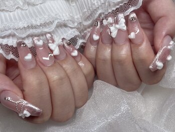 モカ 心斎橋(moca by Lee)/【Aina】マグネットネイル