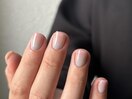くすみカラーグラデネイル