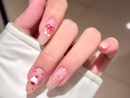 クリスマスデザインネイル