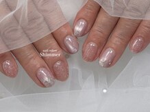 シマー(Shimmer)/桜ネイル