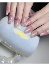 サムズアップネイル(thumbs up nail)/スカルプ長さ出しやり放題