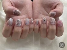 インザピンクリリー(in the pink LILY)/色鉛筆ネイル/担当赤木