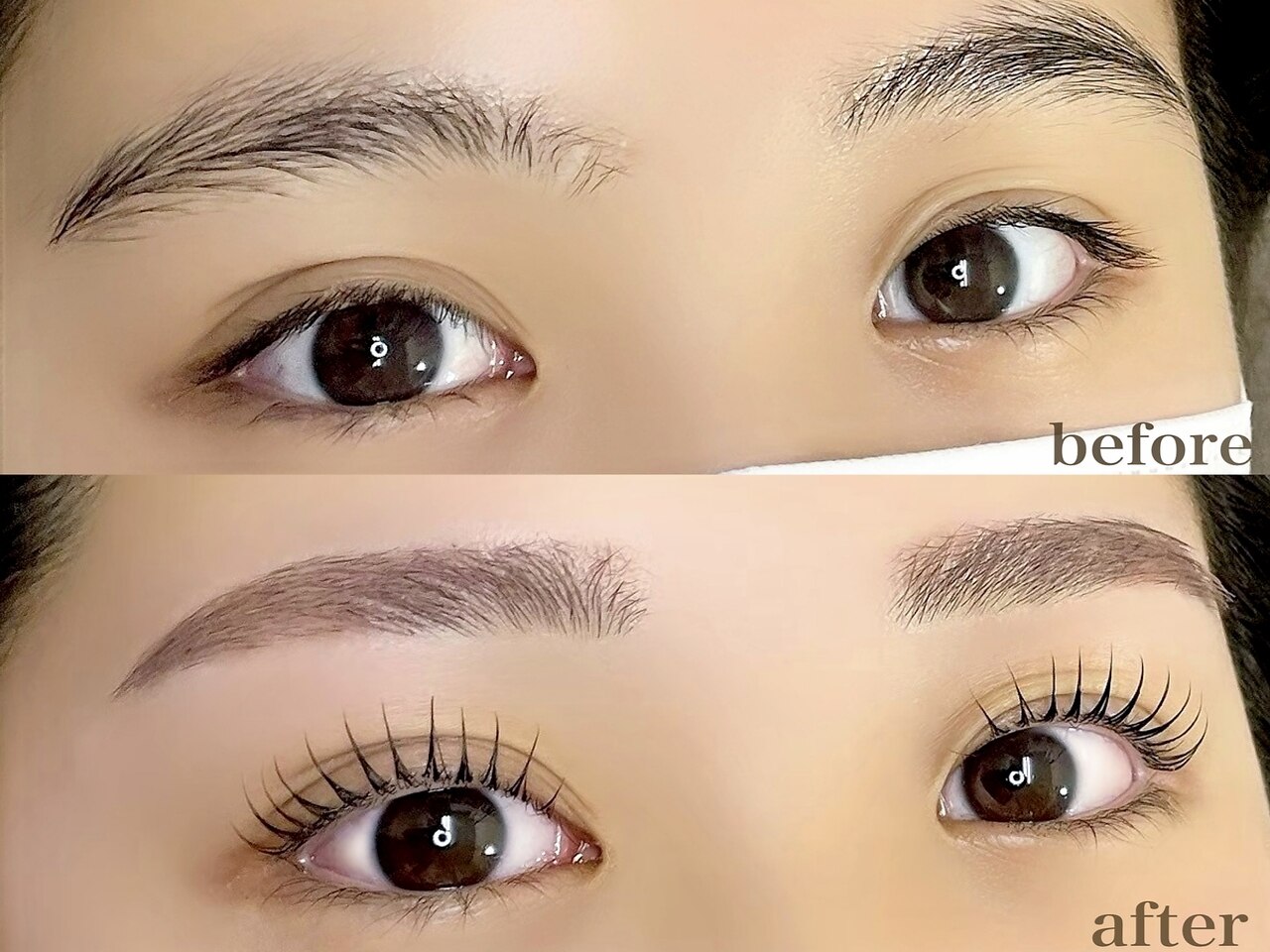 【セット人気No.1】眉毛スタイリング+パリジェンヌラッシュリフト[泉中央]